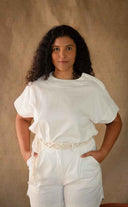 Camiseta Oversized Manga Morcego