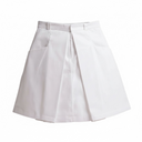 Saia em algodão acetinado