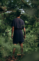 Quimono com as costas abertas