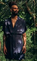 Quimono com as costas abertas